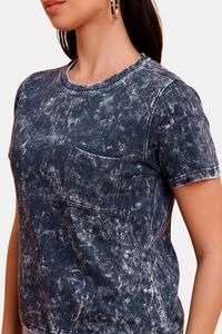 Sands of India Indigo Everyday T-Shirt With Pocket - Blue — thumbnail 3