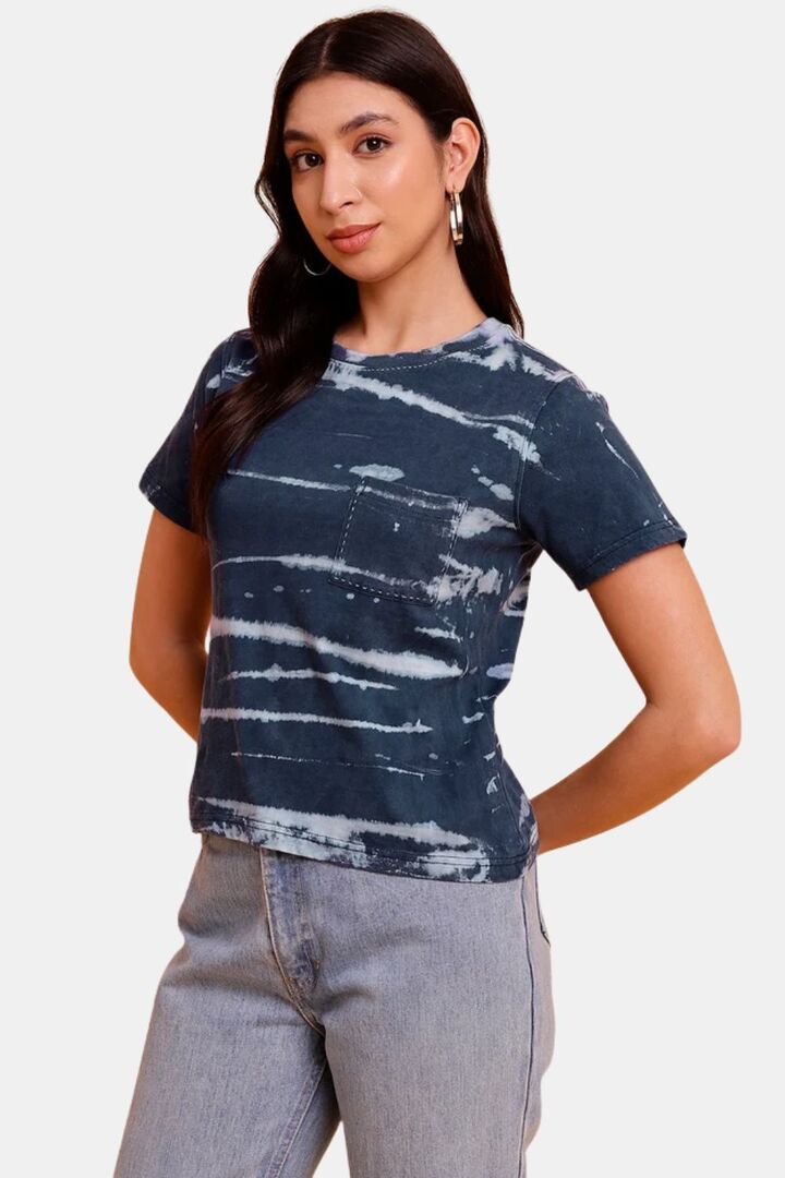 Sands of India Indigo Everyday Regular T-Shirt - Blue — image 3