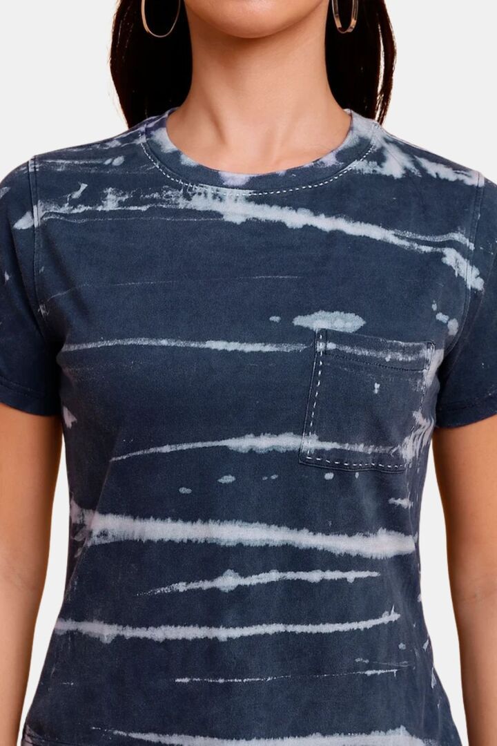Sands of India Indigo Everyday Regular T-Shirt - Blue — image 4