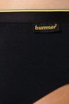 Bummer Medium Rise Full Coverage Hipster Panty - Black — thumbnail 4