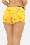 Bummer Medium Rise Full Coverage Boyshort - Yellow — thumbnail 2