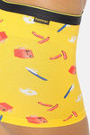 Bummer Medium Rise Full Coverage Boyshort - Yellow — thumbnail 4