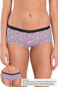 Pink N Black Print