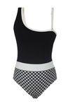 Zivame Holy Benaras Halter Neck Tummy Control Swimsuit — thumbnail 4