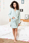 Zivame CoZzzies Blue Robe- Blue  — thumbnail 3
