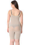 Zivame Medium Control Shorts Length Bodysuit - Indian Skin — thumbnail 3