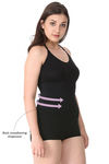 Zivame Medium Control Bodysuit With Bust - Black — thumbnail 2