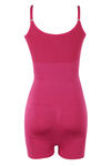 Zivame Medium Control Shorts Length Bodysuit With Bust - Fuschia — thumbnail 2