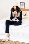 Zivame Cotton CoZzzies Bunny Warmer Cotton Top- Grey — thumbnail 5