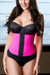 Zivame Body Sculpting Front Open Cincher- Pink — thumbnail 3