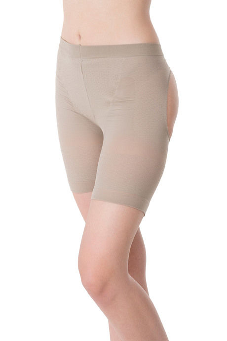 Zivame Seamless Medium Compression Butt Enhancing Shapewear- Skin — image 3