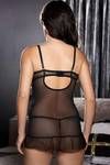 Zivame Ruched and Braided Babydoll With In-Built Bra — thumbnail 2