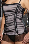 Zivame Ruched and Braided Babydoll With In-Built Bra — thumbnail 3
