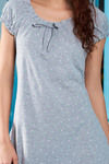 Zivame Plus Dreamwear Melange Little Floral Print Nightdress — thumbnail 3