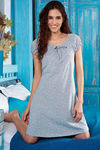 Zivame Plus Dreamwear Melange Little Floral Print Nightdress — thumbnail 4