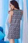 Zivame Dreamwear Black Leopard Print Sleeveless Nightdress — thumbnail 2