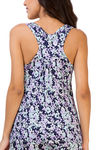 Zivame Dreamwear Mint n Lavender Top and Capri Set — thumbnail 3