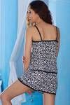 Zivame Dreamwear Mystical Monochrome Sleeveless Top and Shorts Set — thumbnail 2
