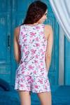 Zivame Dreamwear Rose Bloom Sleeveless Top and Shorts Set — thumbnail 2