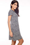 Zivame Plus Dreamwear Fabulous Floral Short Sleeves Nightdress — thumbnail 3
