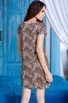 Zivame Plus Dreamwear Leopard Print Mid Thigh Nightdress — thumbnail 2
