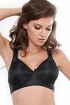 Zivame Single Layered Non Wired Full Coverage Bra-Black — thumbnail 3