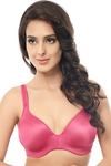 Zivame Padded Wired 3/4th Coverage T-Shirt Bra-Sinberry — thumbnail 2