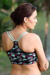 Zivame Made To Layer Double Layered Non Wired 3/4th Coverage Bralette -Print — thumbnail 3