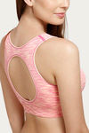 Zivame Made To Layer Double Layered Non Wired 3/4th Coverage Bralette -Pink Melange — thumbnail 5