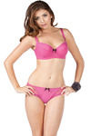 Zivame True Curv Padded Wired 3/4th Coverage Bra-Purple — thumbnail 3