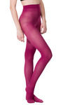 Zivame High Rise Leg Smoothening Opaque Pantyhose-Rassberry Pink — thumbnail 2