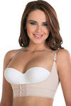 Zivame Posture Corrector Open Bust under-bra Vest – Skin — thumbnail 2