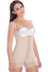 Zivame Body Sculpting Cotton lined Bodysuit with 4 levels of control - Skin — thumbnail 1