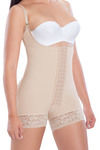 Zivame Body Sculpting Cotton lined Bodysuit with 4 levels of control - Skin — thumbnail 3