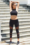 Zelocity AlphaSculpt Power Mesh Legging- Black — thumbnail 2