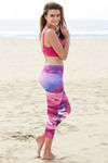 Zelocity AlphaTone Core Legging- Galactic Abstract Purple — thumbnail 3