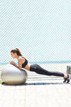Zelocity AlphaSculpt Ankle Length Power Leggings- Black — thumbnail 4