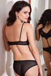 Zivame Sundown Collection Back Less Black Teddy — thumbnail 2
