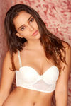Zivame Medium Coverage Padded Moulded Bra- Ivory — thumbnail 2