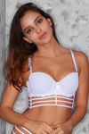 Zivame Medium Coverage Padded Moulded Bra- White — thumbnail 3
