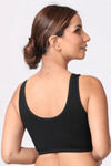 Morph Non Padded Non Wired Full Coverage Maternity / Nursing Bra (Pack of 3) - Black — thumbnail 5