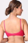 Morph Single Layered Non-Wired Full Coverage Nursing Bra - Blue Dark Pink — thumbnail 3
