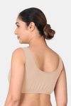 Morph Non Padded Non Wired Full Coverage Maternity / Nursing Bra (Pack Of 3) - Skin — thumbnail 3