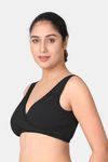 Morph Non Padded Non Wired Full Coverage Maternity / Nursing Bra (Pack Of 3) - Multicolor — thumbnail 3
