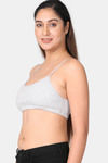 Adira Padded Non Wired Full Coverage Bralette (Pack of 2) - Grey — thumbnail 3