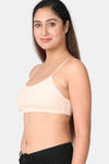 Adira Single Layered Non Wired Full Coverage Cami Bra - Skin Skin — thumbnail 3