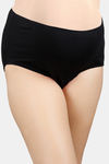 Morph High Rise Full Coverage Maternity Hipster Panty (Pack of 2) - Pink Black — thumbnail 4