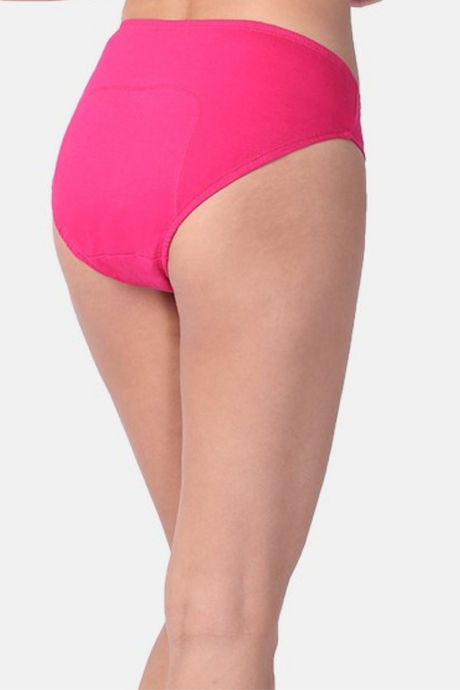 Adira Medium Rise Three-Fourth Coverage Hipster Period Panty (Pack of 3) - Multicolor — image 7