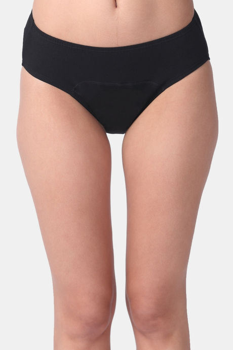 Adira Medium Rise Three-Fourth Coverage Hipster Period Panty (Pack of 3) - Multicolor — image 2