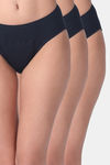 Adira Medium Rise Three-Fourth Coverage Hipster Period Panty (Pack of 3) - Multicolor — thumbnail 1